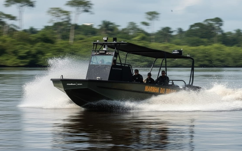 Military Armoured Boat Aruanã 26 FT