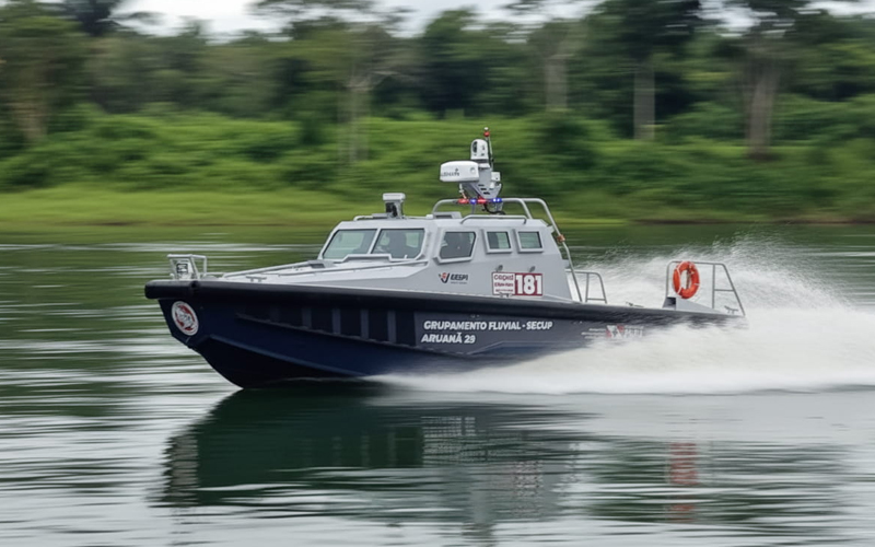 Military Armoured Boat Aruanã 29 FT - CM