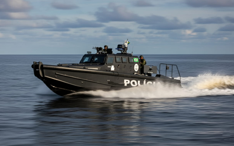 Military Armoured Boat Aruanã 38 FT