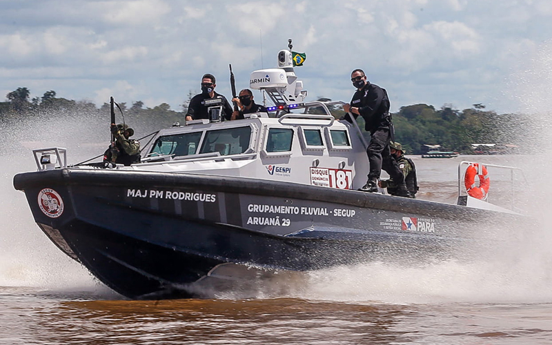 Military Armoured Boat Aruanã 29 FT - CM