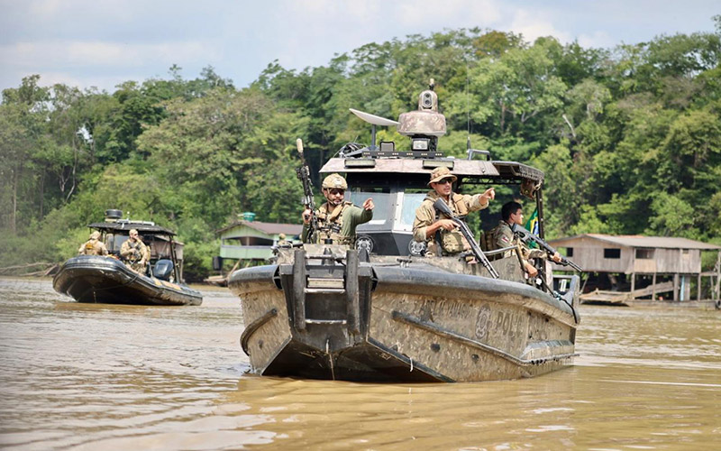 Military Armoured Boat Aruanã 29 FT - TT